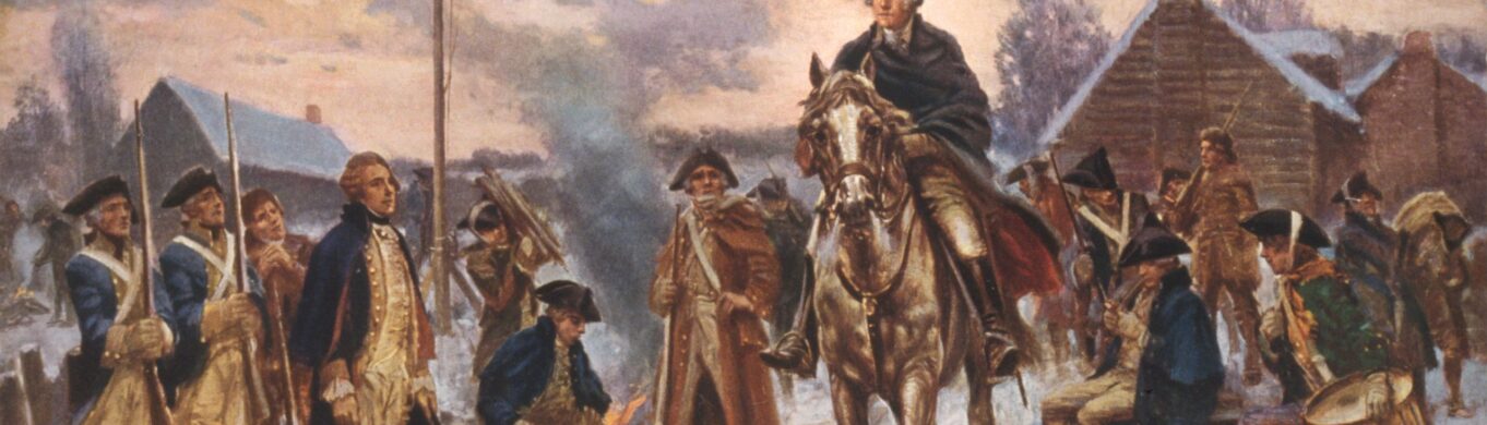 george washington on a horse