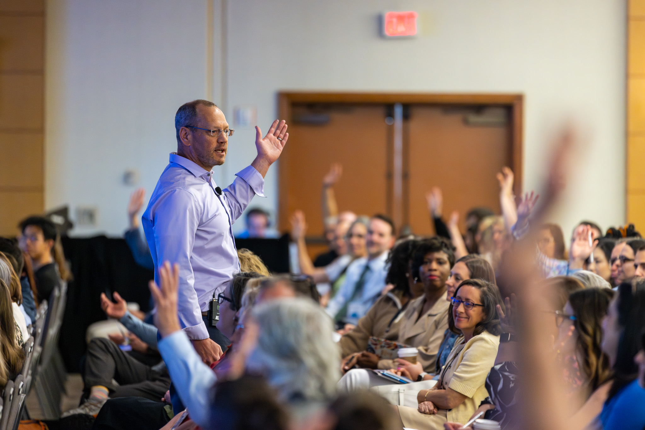 Doug Lemov presenting at the 2026 national symposium for classical education
