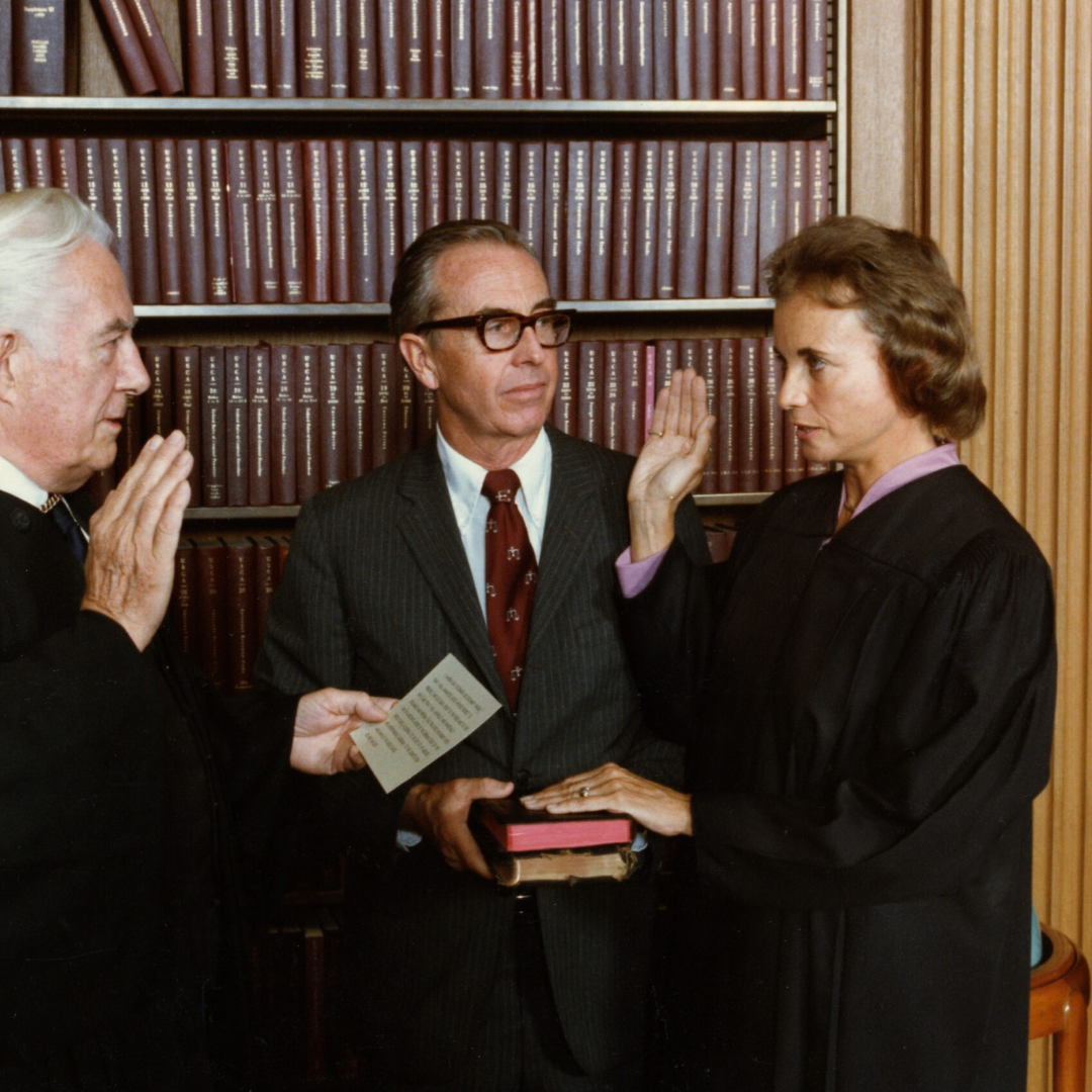 Sandra Day OConnor Swearing In